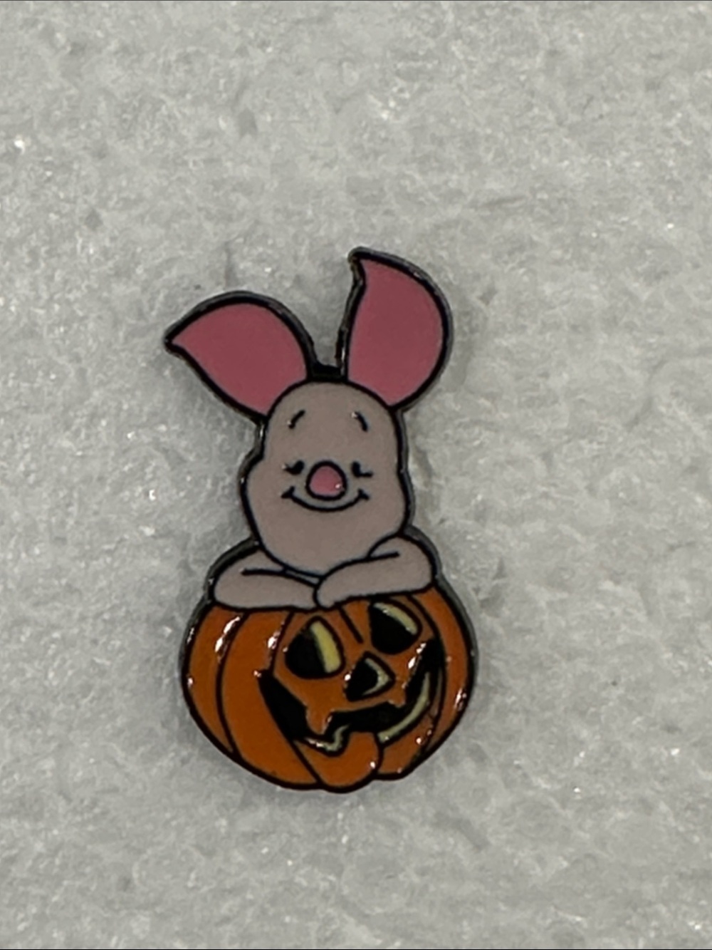 Piglet Pink Halloween Pumpkin Kids Costume Pin